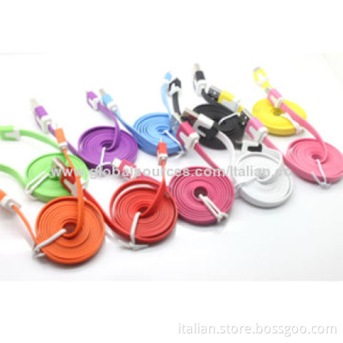 Micro USB Cable with Data and Charging Sync, Molded Type Connector, 1 to 10m Available Length
